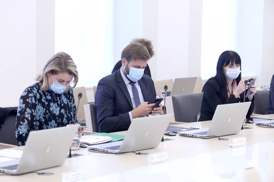 Zagreb: U Banskim dvorima održana je 11. sjednica Vlade RH