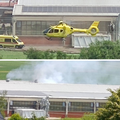 VIDEO Eksplozija u Čazmi: Jedan čovjek mrtav, dvoje ozlijeđenih. Helikopterom ih odveli u Zagreb