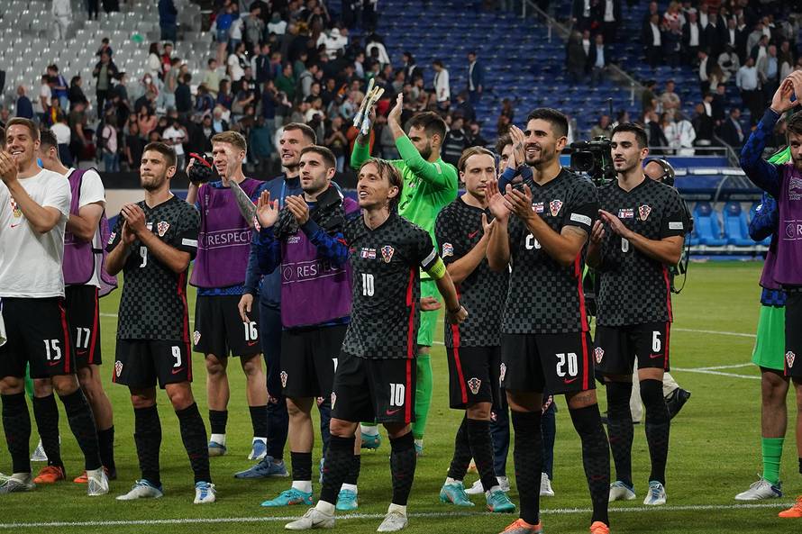 On,June,13,,2022,,The,Croatia,Player,Celebrates,The,Victory