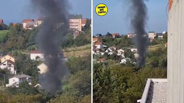 VIDEO Buktinja u Zagrebu: Gore auti i bačve s uljem u radionici