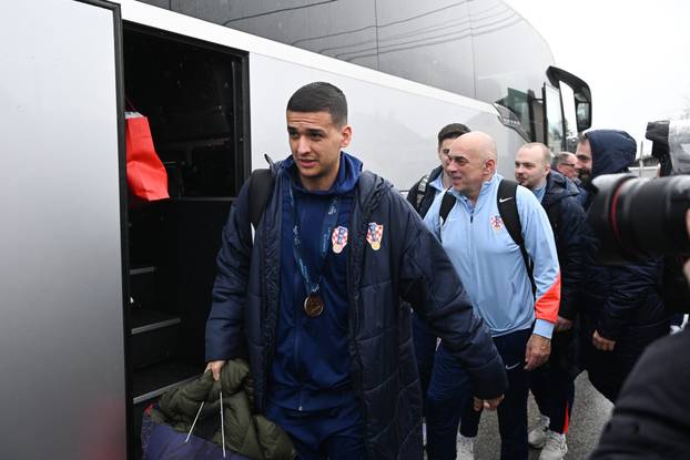 Velika Gorica: Doček hrvatske futsalske reprezentacije koja je osvojila brončanu medalju u Ljubljani