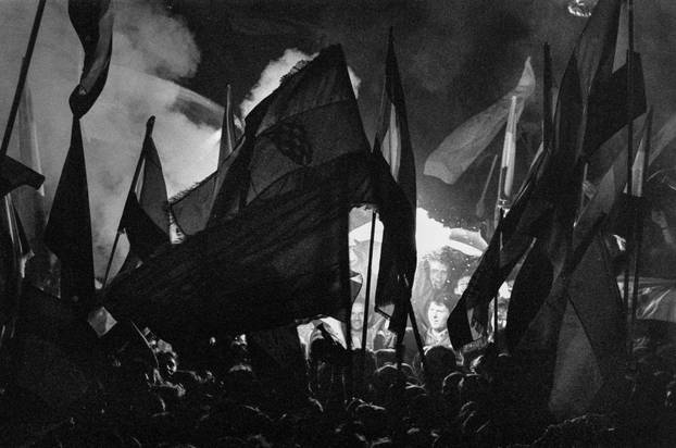 Zagreb: Svečano otkrivanje spomenika banu Josipu Jelačiću na istoimenom trgu, 15.10.1990.