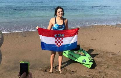 Dina Levačić je prva Hrvatica koja je preplivala La Manche