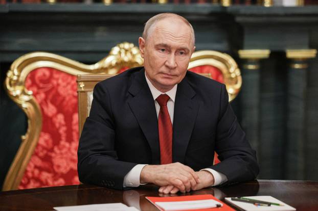 Russia: Russian President Putin, US Special Presidential Envoy Witkoff, and US businessman Kushner meet in Moscow