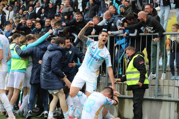 Rijeka: HNK Rijeka i NK Varaždin u utakmici 29. kola Prve HNL