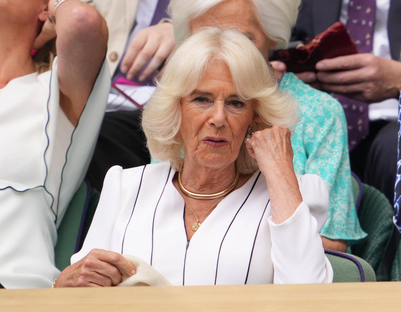 Queen Camilla at Wimbledon