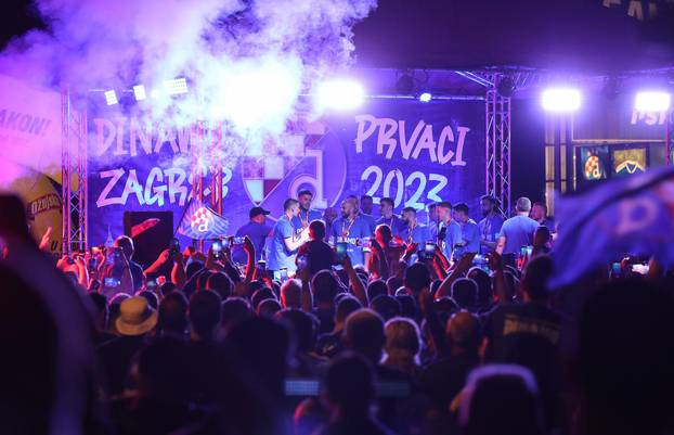 Zagreb: Slavlje Modrih nastavlja  se u fan zoni