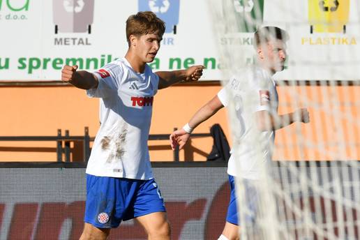 Šibenik - Hajduk 0-1: Pukštas donio pobjedu 'bilima', Livaja izgubio živce i 'pocrvenio'