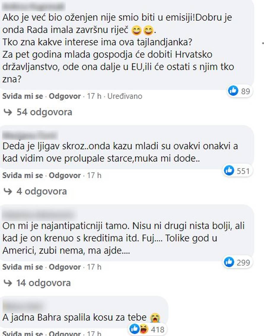 Gledatelji šokirani Marijanom: 'Ima ženu, čemu sav taj cirkus?'