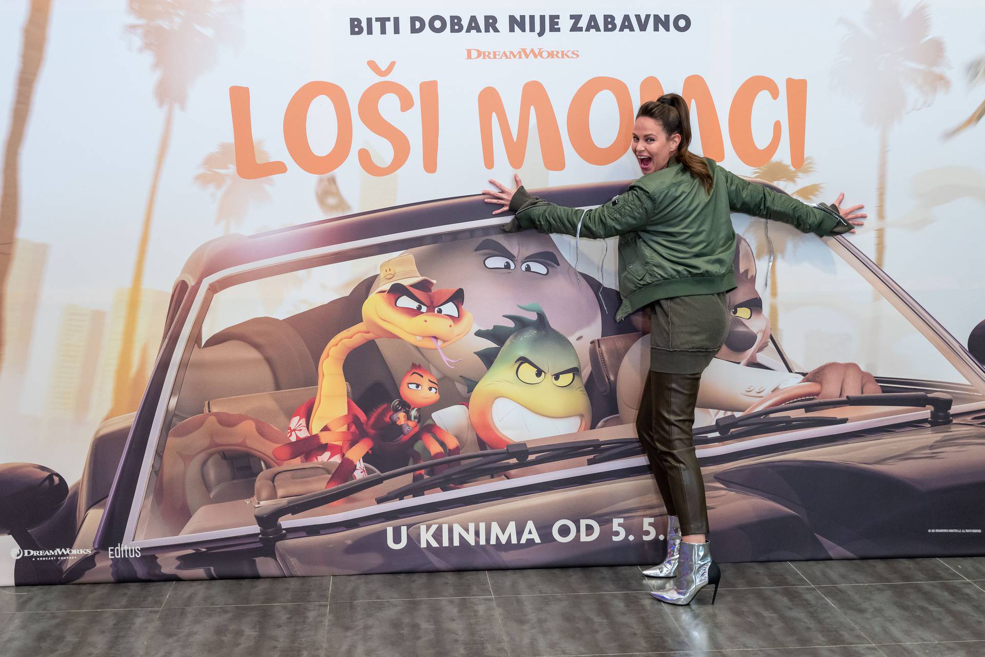 Loši momci se okupili na premijeri animiranog filma