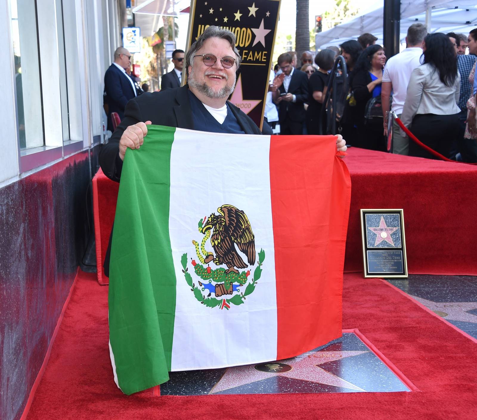 Guillermo del Toro receives Hollywood walk of fame star - Los Angeles