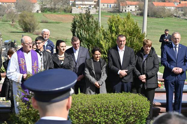 Aržano: Održana obljetnica pogibelji prvog hrvatskog redarstvenika Josipa Jovi?a