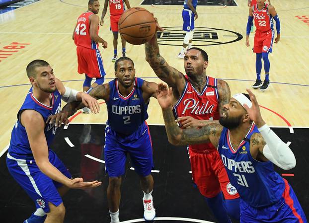 NBA: Philadelphia 76ers at Los Angeles Clippers