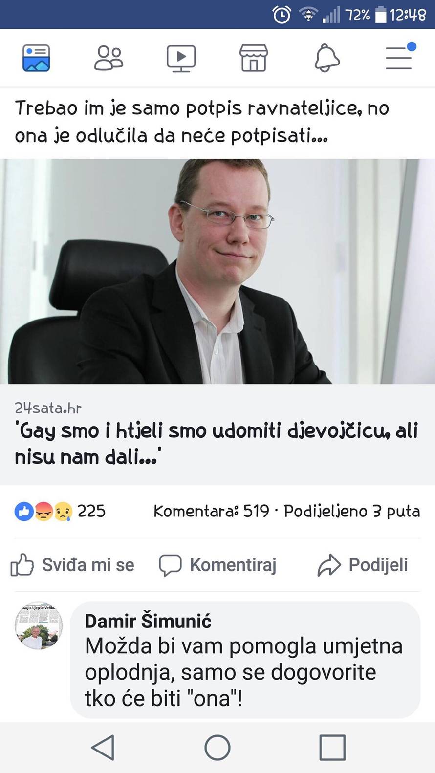 SDP-ovac gayevima: Oplodite se. Ali se dogovorite tko je ona
