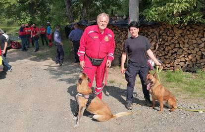 Policijski pas pronašao nestalu ženu u šumi kod Pleternice!