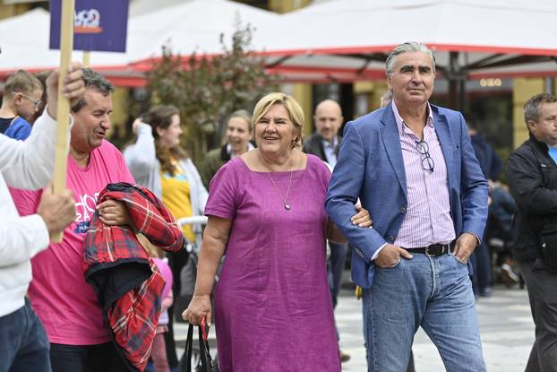 Varaždin: Hod za život, obitelj i Hrvatsku