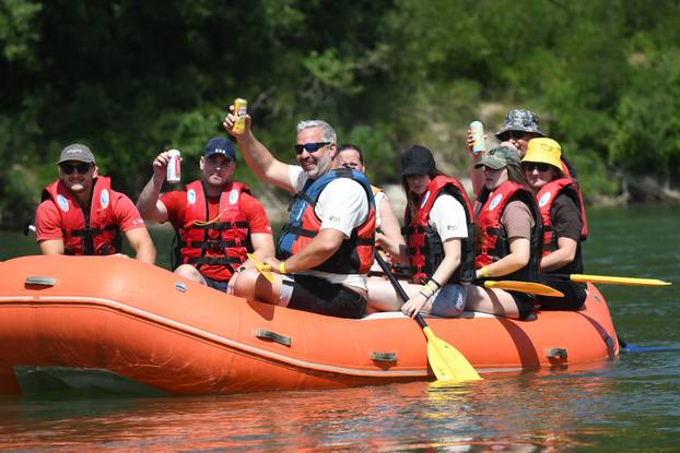 Rafting Hrvatskom Amazonom - Drava 2025. od legradskog ušća Mure u Dravu do Ješkova