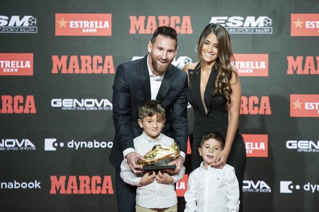 Leo Messi, Barcelona, FC Barcelona, Laliga, Football, LFP, Marca, Antonella Roccuzzo