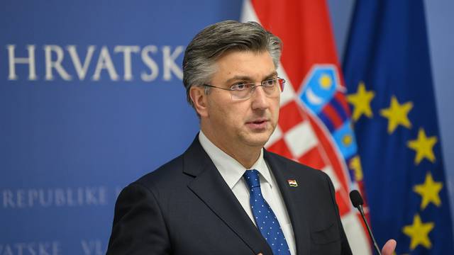 Zagreb: Premijer Andrej Plenković predstavio novi paket mjera za gospodarstvo