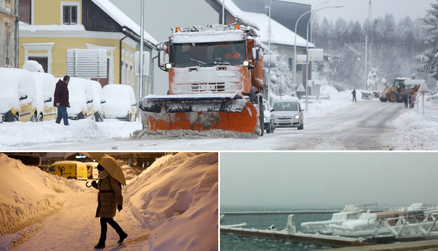 Hladniji od Sibira: Temperature u minusima zahvatile Hrvatsku