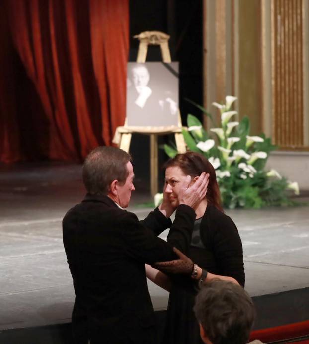 Commemoration of actor Boris Komnenic held at The big stage of the National Theater.
Komemoracija glumcu Borisu Komnenic odrzana na Velikoj sceni Narodnog pozorista
