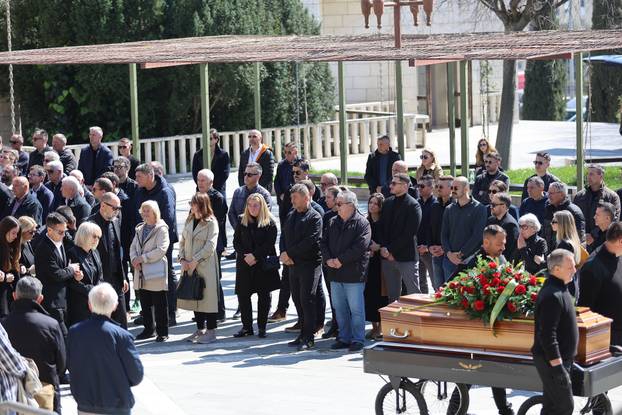 Split: Posljednji ispraćaj oca Igora Tudora