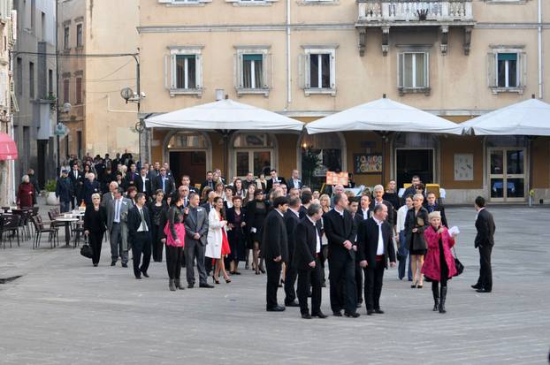 ARHIVA - 5. 11. 2010. Vjen?anje Dine Bubi?i?a i Ivane Paris