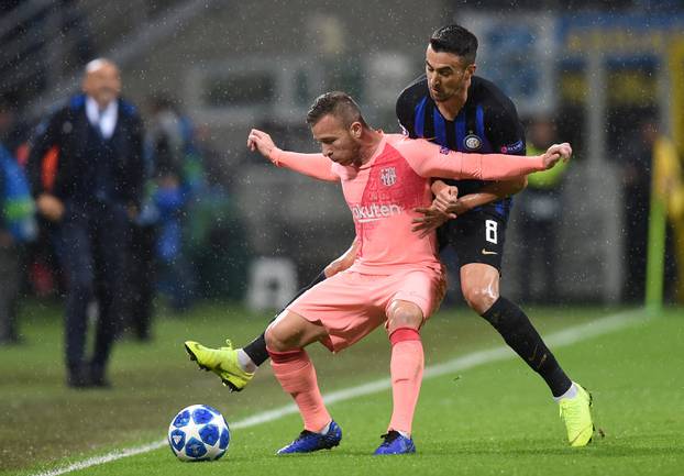 Champions League - Group Stage - Group B - Inter Milan v FC Barcelona