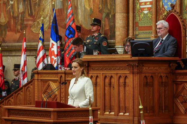 Inaugural session of Hungary's parliament in Budapest