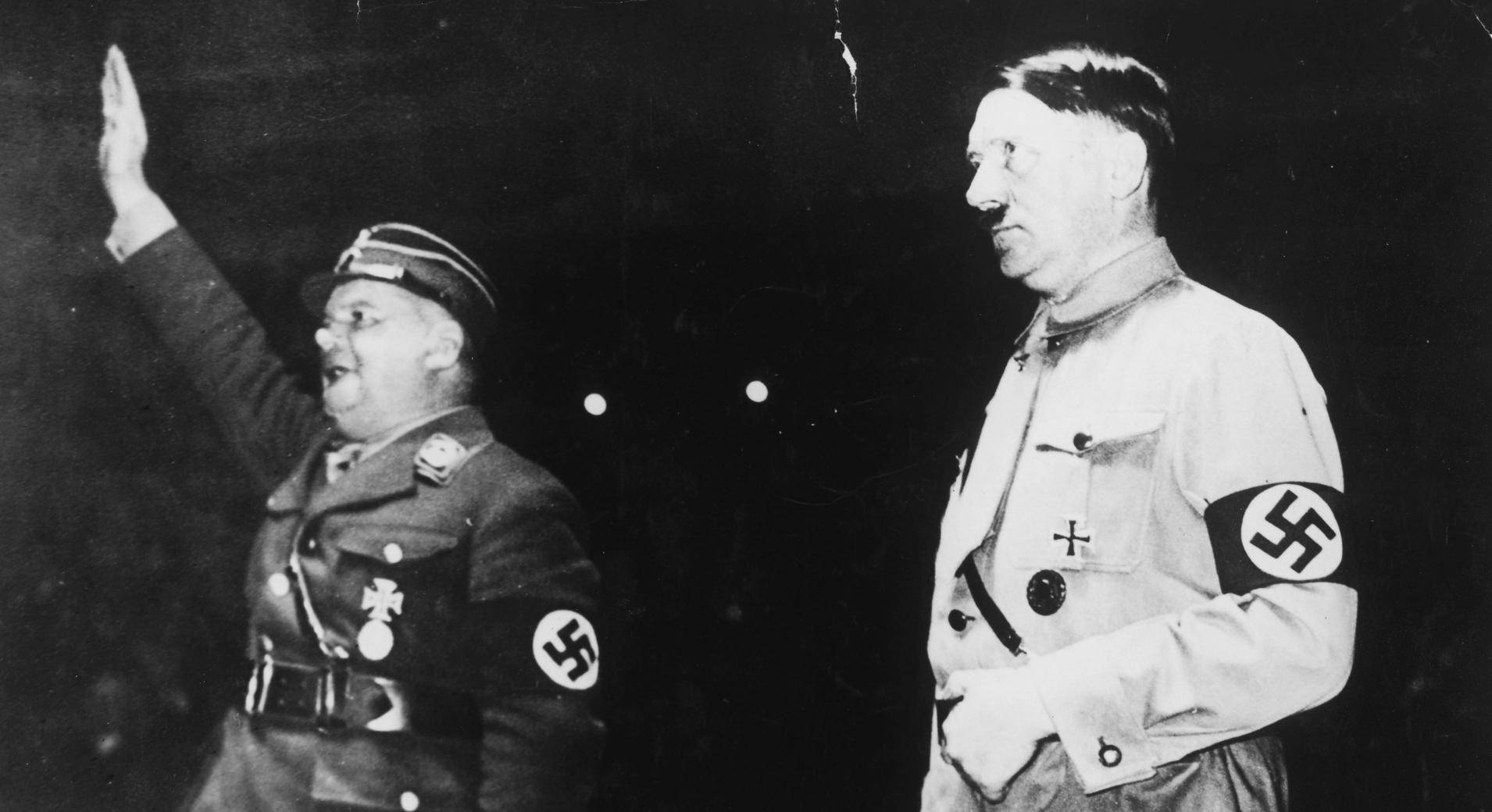 Röhm und Hitler / Foto