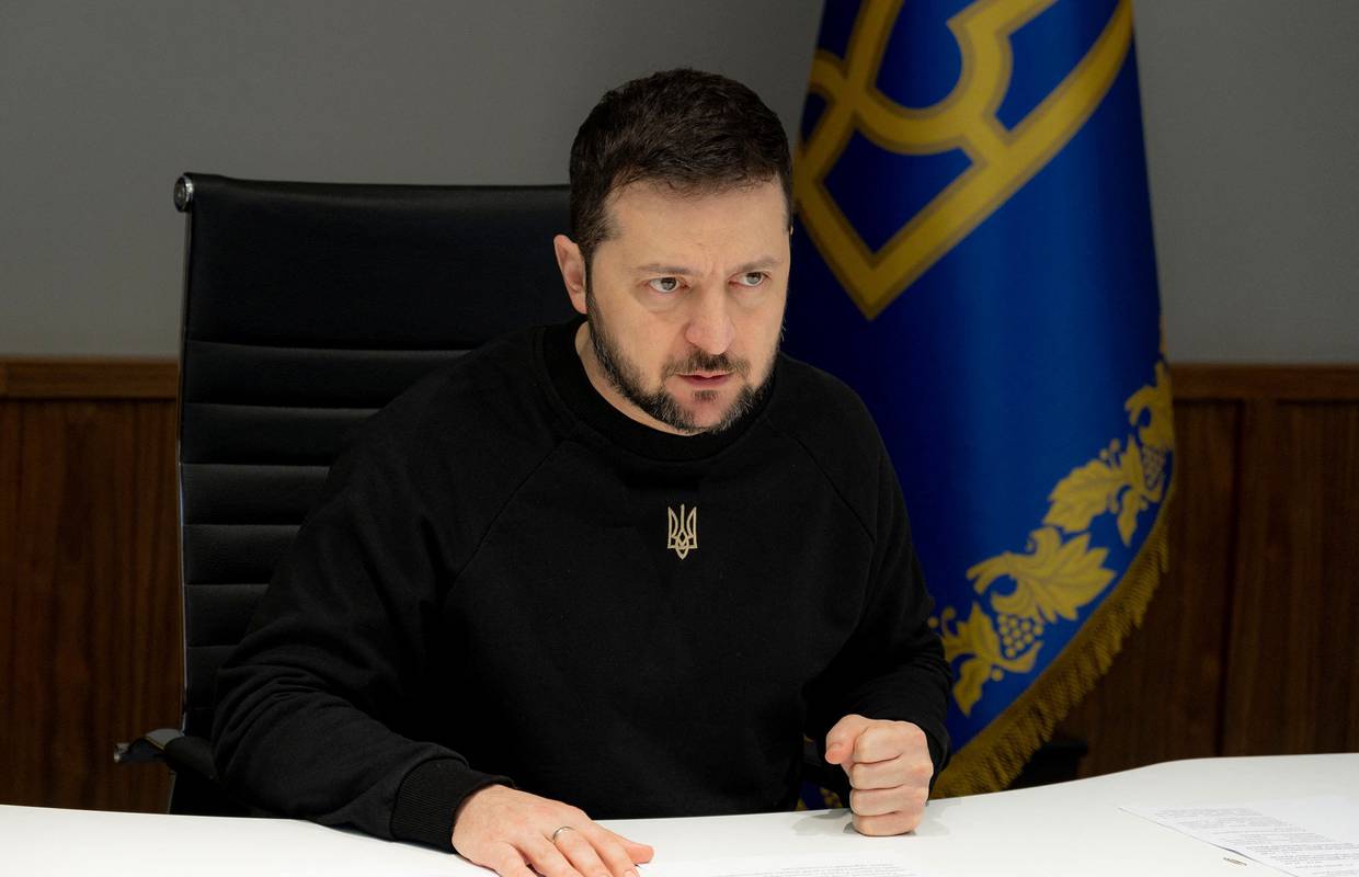 Volodimir Zelenski: Pad Bahmuta znači otvoreni put Rusiji kroz istok Ukrajine