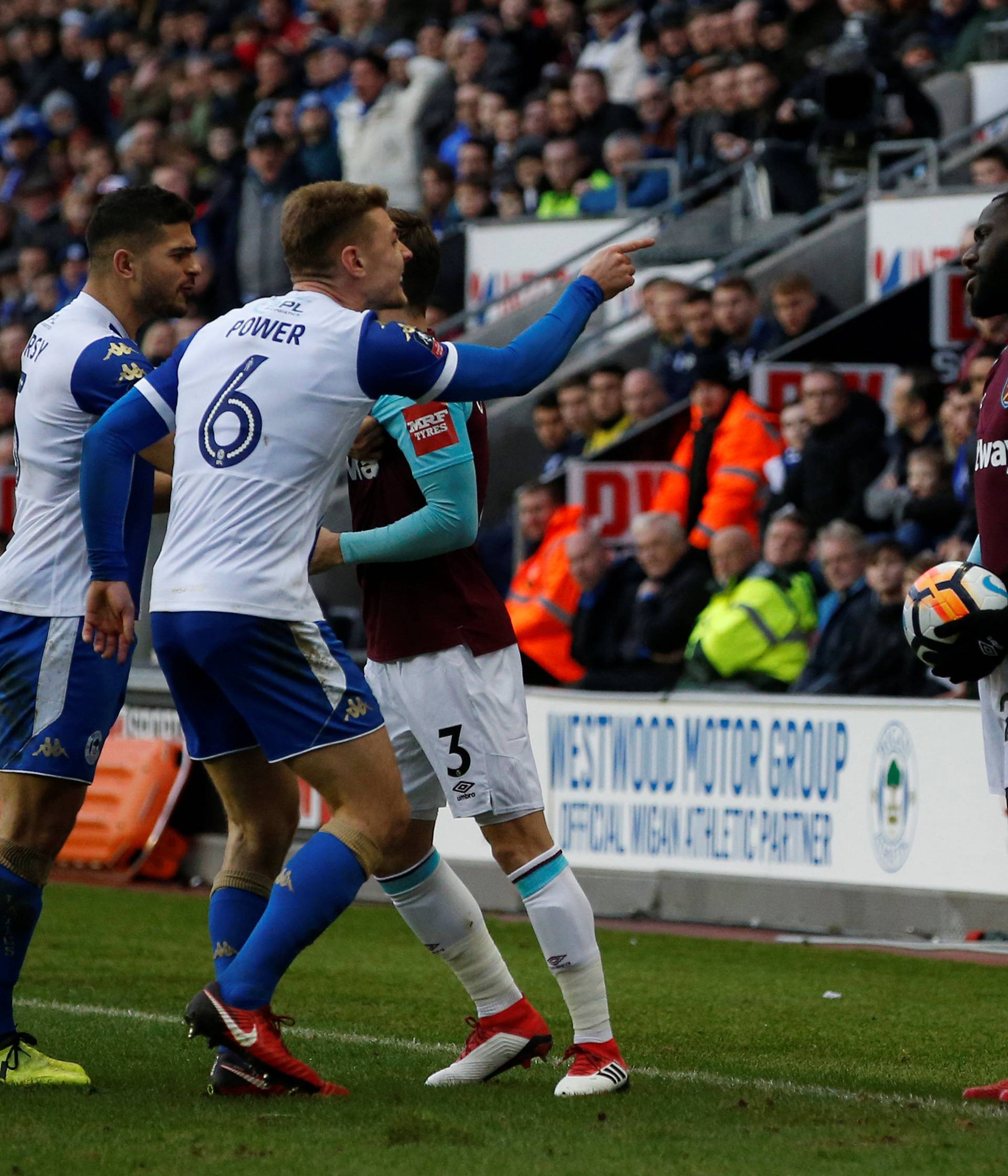 FA Cup Fourth Round - Wigan Athletic vs West Ham United