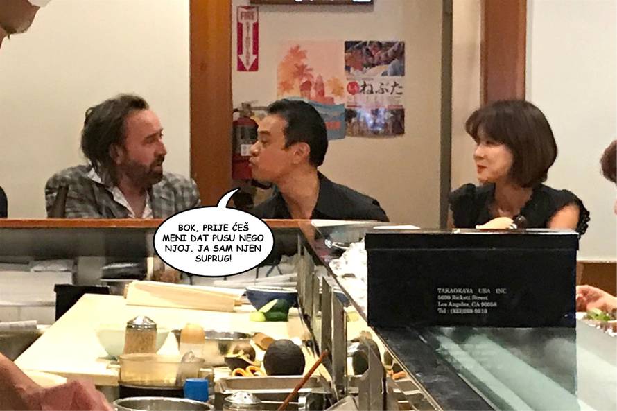 Nicolas Cage i slučaj propalog 'uleta': Drama u sushi baru...
