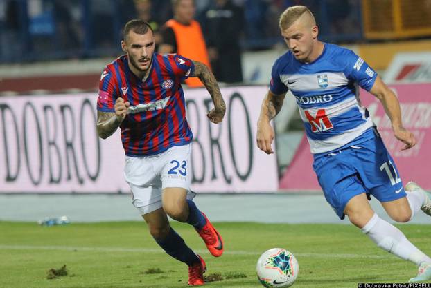 Osijek: Osječani u Gradskom vrtu slavili protiv Hajduka s 1:0 