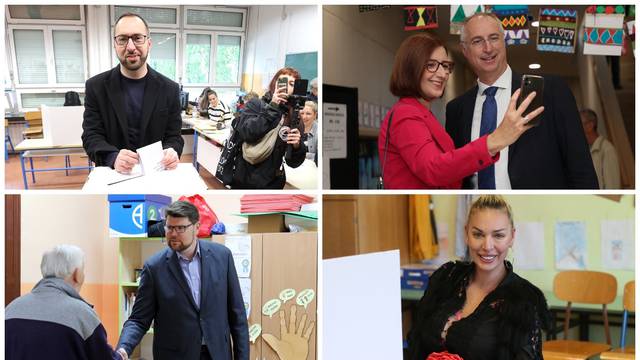 Političari izašli na izbore: Svoj glas dali su Tomašević, Medved, Grbin, Ava, Malenica, Ostojić...