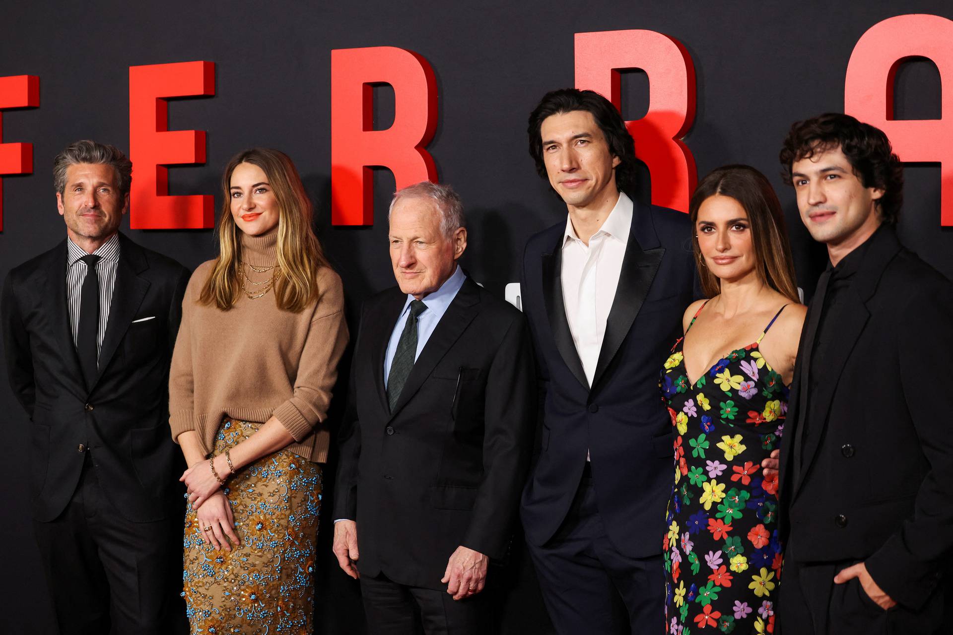 Premiere for the film Ferrari in Los Angeles