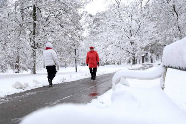 Pada već satima: Razne dijelove zemlje napokon je pokrio snijeg