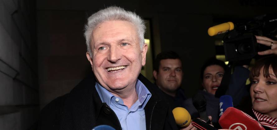 Agrokorâs owner Ivica Todoric, leaves Westminster Magistrates Court in London