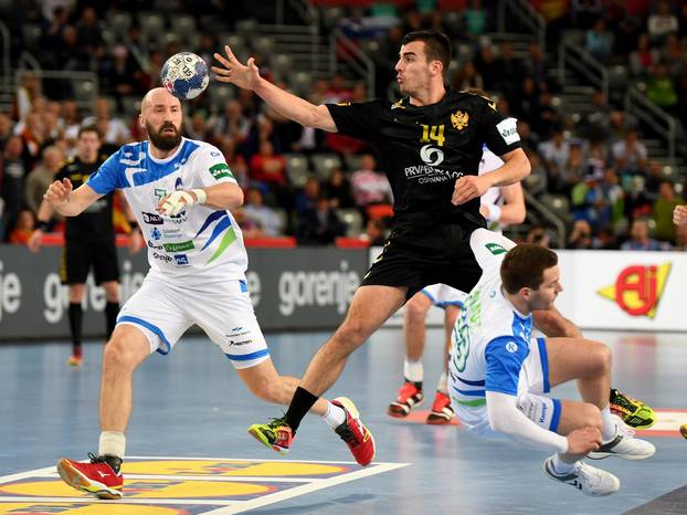 Handball European Championships:  Montenegro vs. Slovenia