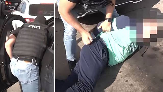 VIDEO Pogledajte akciju srpske policije: Izvukli Bosanca iz auta. Našli su mu četiri kile heroina!