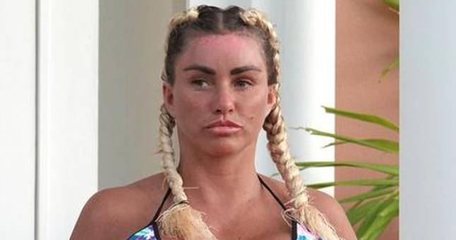 *EXCLUSIVE* WEB MUST CALL FOR PRICING  - Wearing her furry blue slippers and showing off the results of her biggest EVER boob job in her sexy multicoloured bikini, the British Glamour Model Katie Price is pictured enjoying her holiday in Thailand.*PICTUR