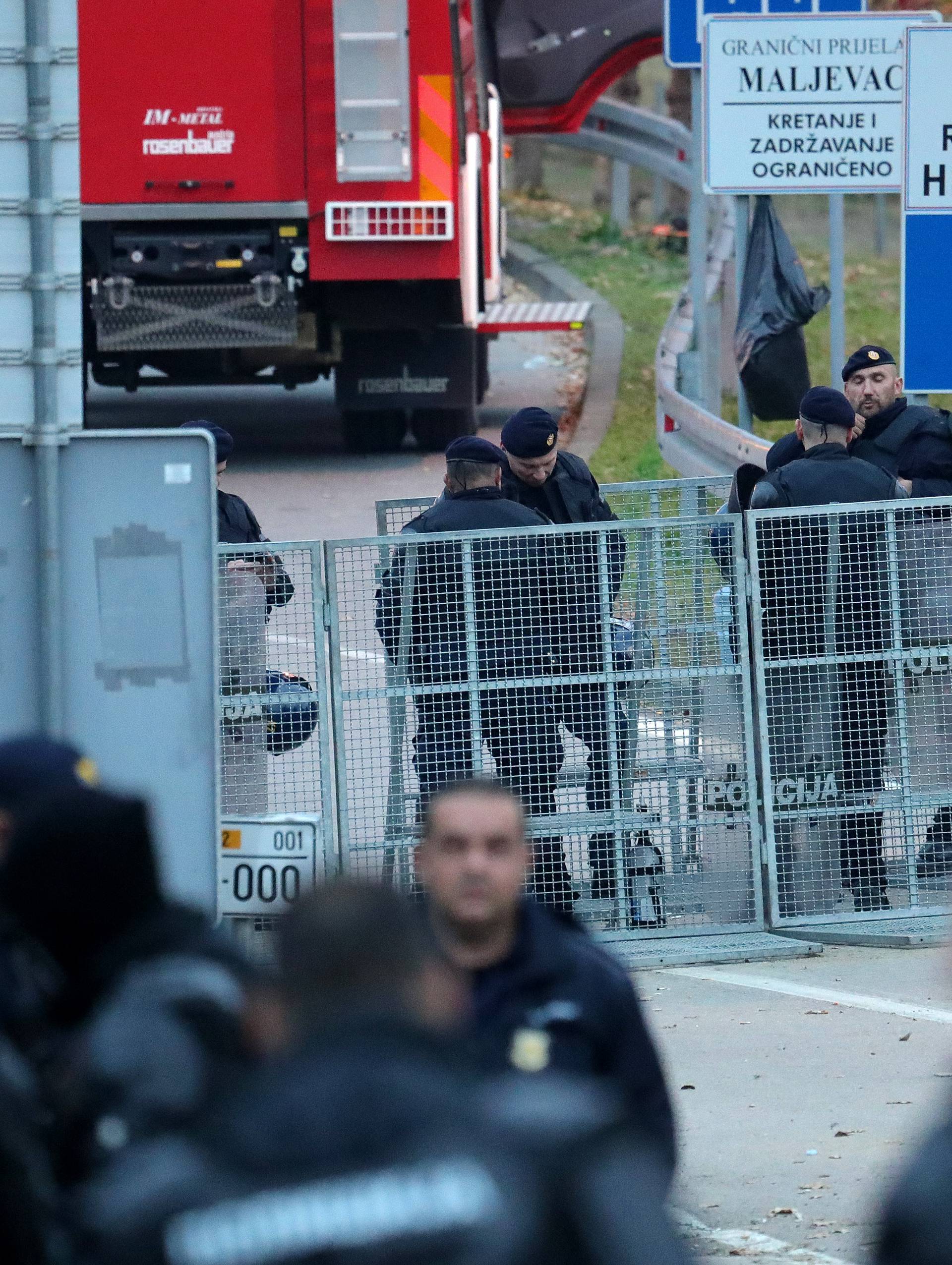 MeÄunarodni cestovni graniÄni prijelaz Maljevac - Velika KladuÅ¡a i dalje zatvoren