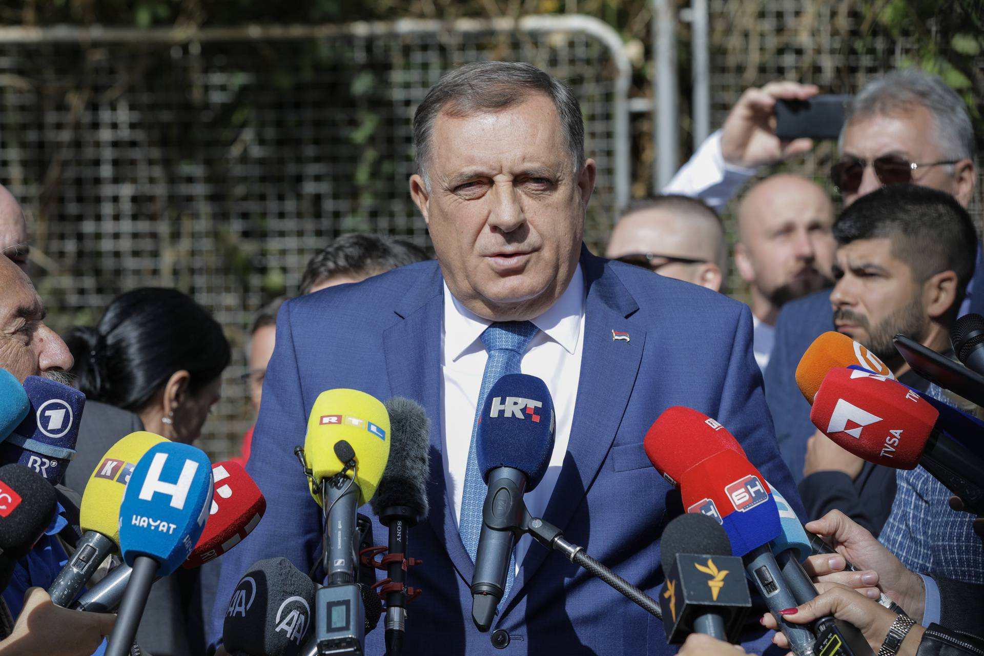 Sarajevo: Milorad Dodik obratio se medijima nakon što je napustio zgradu Tužilaštva BiH