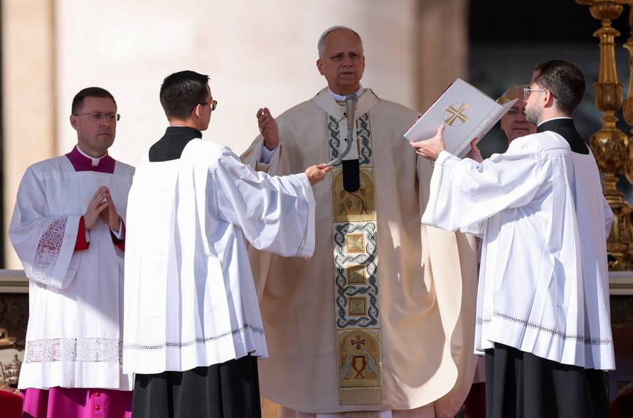 Canonisation of seven new saints during a Mass in St. Peter's Square at the Vatican