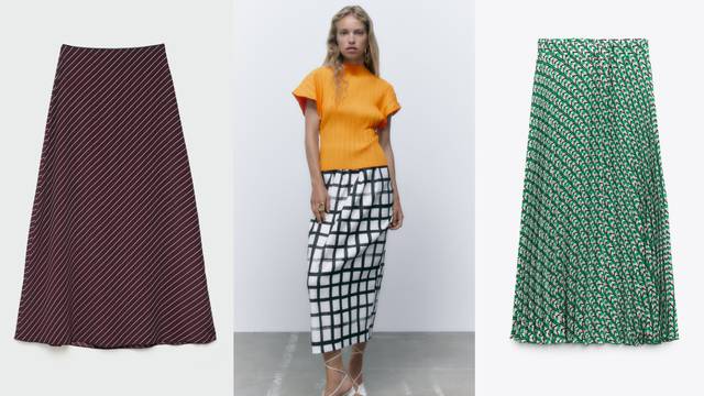 Midi suknje za slojevite chic kombinacije: Komotne i elegantne u raznim bojama