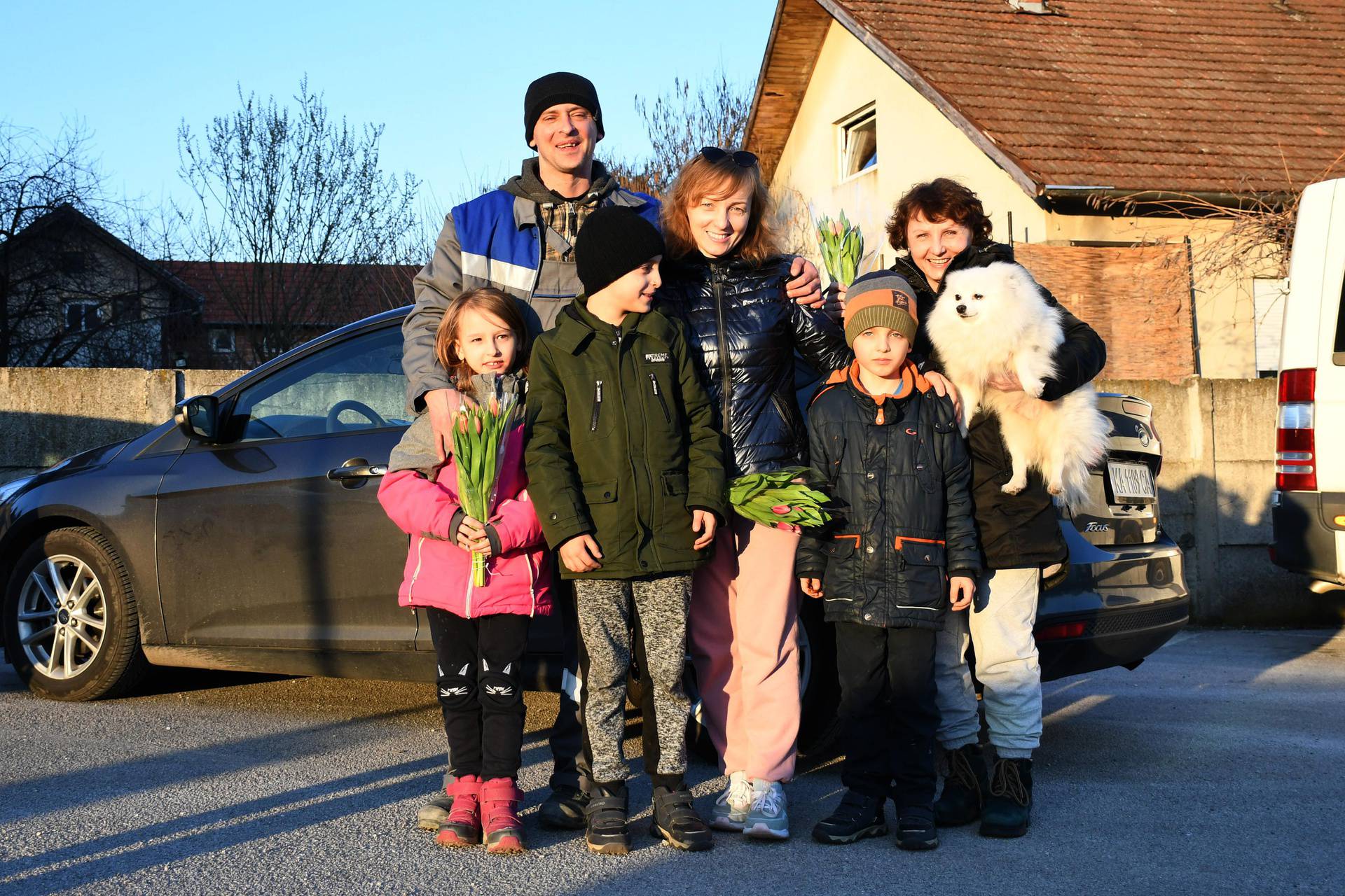 Koprivnica: Ukrajinac Oleksandae dočekao svoju obitelj iz Kijeva