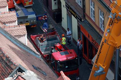 Počela sanacija Radićeve ulice od posljedica potresa