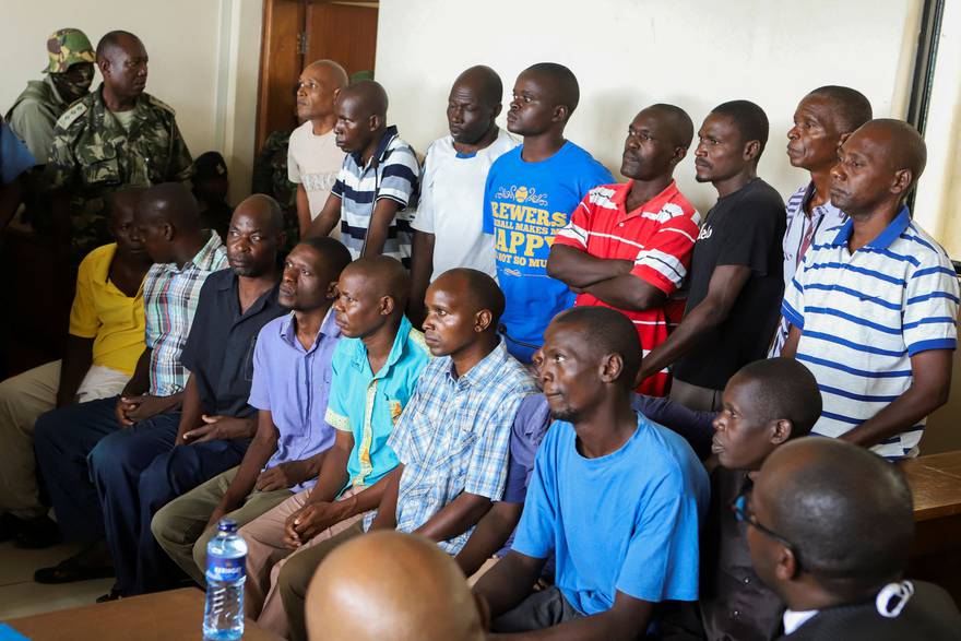 Kenyan cult leader Paul Mackenzie as he is charged with the murders of 191 children