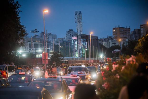 Split: Gužva nakon završetka Ultra Festivala