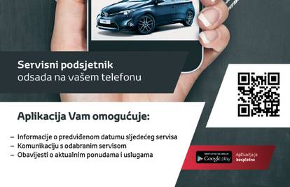 Besplatna nova mobilna aplikacija Moja Toyota